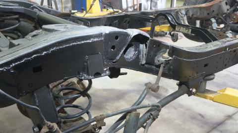 Over-the-Axle Frame Repair Kit For 03-14 Toyota 4Runner and FJ Cruiser Passenger Side Rust Buster Frameworks