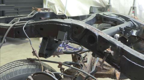Over-the-Axle Frame Repair Kit For 03-14 Toyota 4Runner and FJ Cruiser Passenger Side Rust Buster Frameworks
