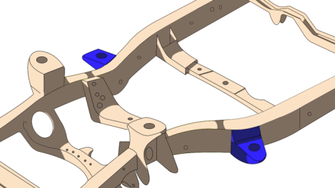 Front Body Frame Mount For 4Runner and FJ Cruiser Passenger Side Rust Buster Frameworks