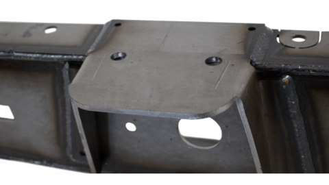 Rear Over Axle Frame Section Passenger Side For 2000-2006 Toyota Tundra Rust Buster Frameworks