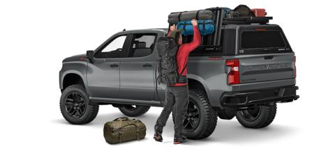 Drop Rack Silverado/Sierra 1500 For 19-24 Chevrolet Silverado/Sierra 1500 5.8 Foot Short Bed SmartCap  Fits Caps w/Serial #'s ending in "MB" "WH" or "SA"