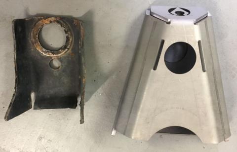 Jeep TJ Boatside Body Mounts 97-06 Wrangler TJ 1.25 Inch Lift Artec Industries