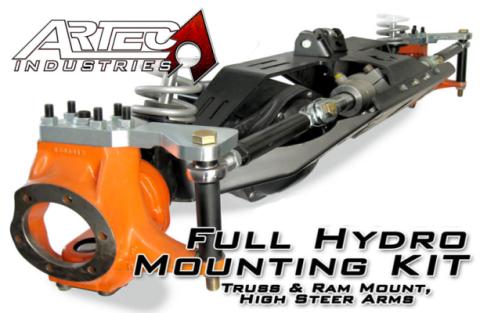 Dana 60 Full Hydro Mounting Kit: 85-91.5 Ford - Ultimate Arms for OEM Knuckles Artec Industries