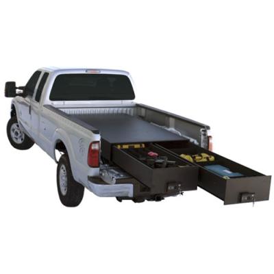 Truck Bed Security Drawer Universal Standard Bed 6.5 ft. 10 Inch Tall Black Tuffy Security Products