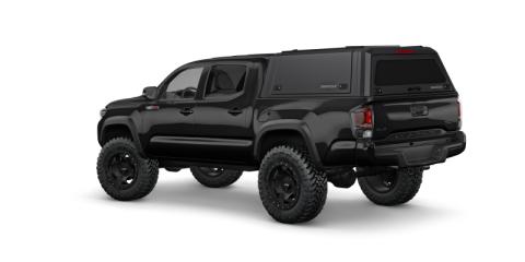 Tacoma Truck Bed Cap SmartCap EVOa Adventure Matte Black For 16-23 Toyota Tacoma 5 Foot Short Bed SmartCap