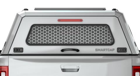 Tacoma Truck Bed Cap SmartCap EVOc Commercial White For 24-Present Toyota Tacoma 6 Foot Standard Bed RSI SmartCap