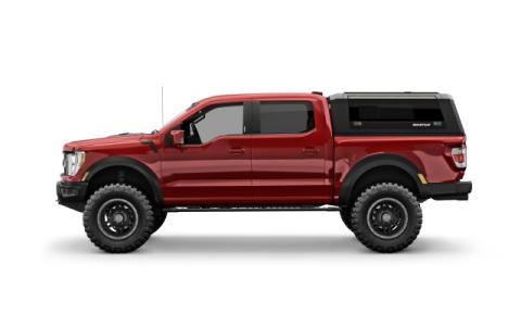 F-150 Truck Bed Cap SmartCapEVO Sport Matte Black For 21-24 Ford F-150 5.5 Foot Short Bed SmartCap