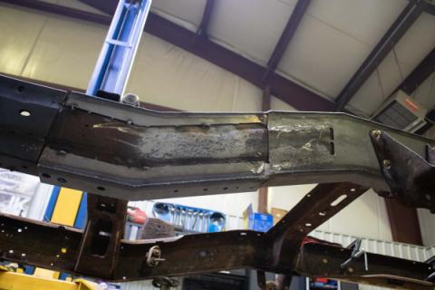 Leaf Spring Frame Repair Kit Driver Side For 97-03 Ford F-150 Rust Buster Frameworks