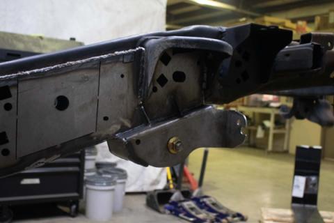 Forward Leaf Spring Frame Repair Kit Passenger Side For 09-14 Ford F-150 Rust Buster Frameworks