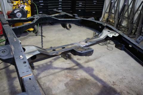 Rear Fuel Tank Crossmember For 05-15 Toyota Tacoma Rust Buster Frameworks