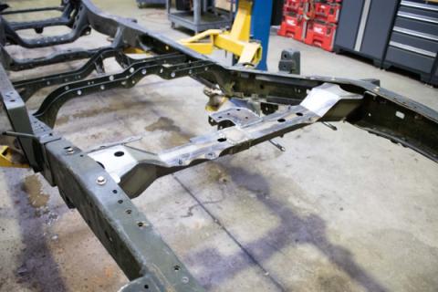 Rear Fuel Tank Crossmember For 05-15 Toyota Tacoma Rust Buster Frameworks