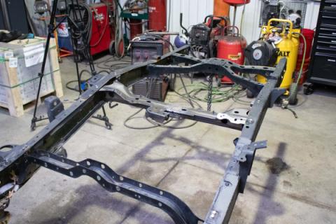 Rear Fuel Tank Crossmember For 05-15 Toyota Tacoma Rust Buster Frameworks