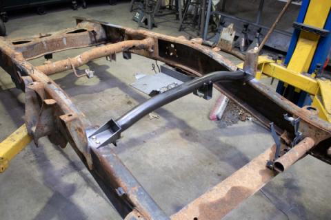 Forward Fuel Tank Crossmember For 01-10 GM Pickups Rust Buster Frameworks
