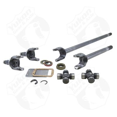 Yukon Front 4340 Chrome-Moly Axle Replacement Kit For 74-79 Wagoneer Disc Brakes Spicer U-Joints Yukon Gear & Axle