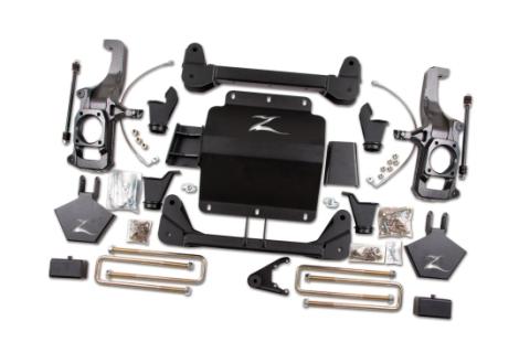 11-19 Silverado/Sierra 2500HD/3500HD 5.0 Inch Torsion Bar Drop Lift Kit Without Top Overload No Shocks Zone Offroad