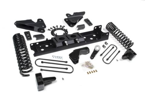19-24 RAM 3500 5.5 Inch Radius Arm Bracket 5 Inch Rear Block With Overload Gas 6-Bolt T-Case No Shocks Zone Offroad