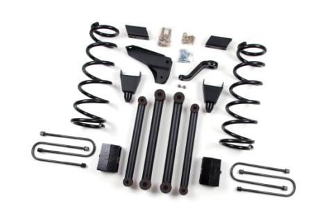 10-12 Dodge RAM 2500 5.0 Inch  Coil Spring Lift Kit With 4-1/8 Axle No Shocks Zone Offroad