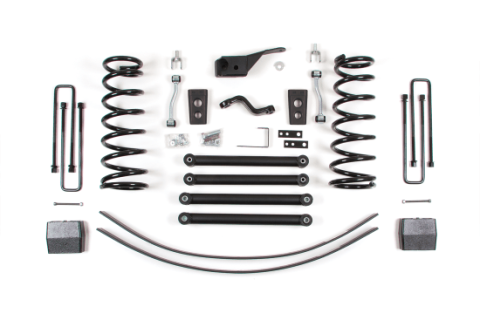2000 Dodge RAM 1500 5 Inch Coil Spring Lift Kit No Shocks Zone Offroad