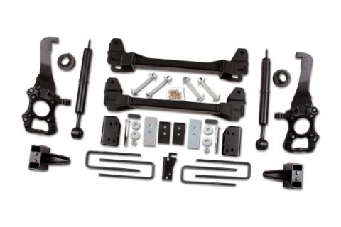 09-13 Ford F-150 2WD 6 Inch Kit 4 Inch Rear Block With Nitro Shocks Zone Offroad