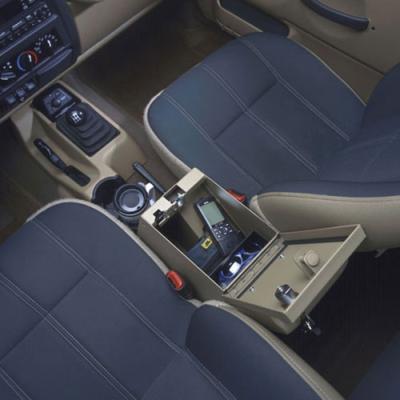 Series II Center Console - 97-06 Wrangler TJ w/o Factory Console Rear Half Black Tuffy Security Products