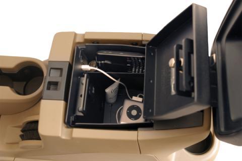 Console Safe - 11-18 Wrangler JK w/ Factory Console Black Tuffy Security Products