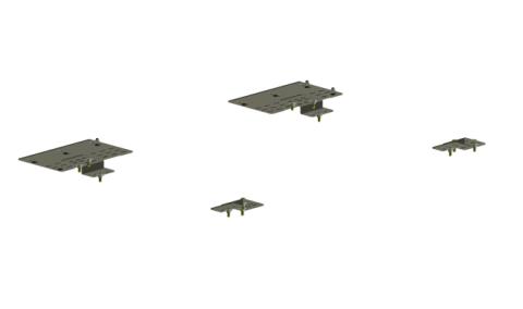 Riser Mount Kit For Tactical Security Drawer - 07-13 Surburban/Tahoe/Yukon/Yukon XL Tuffy Security Products