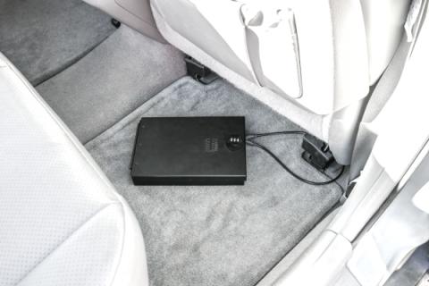 Portable Safe For Compact Pistols Universal Black Includes Security Cable Tuffy Security Products