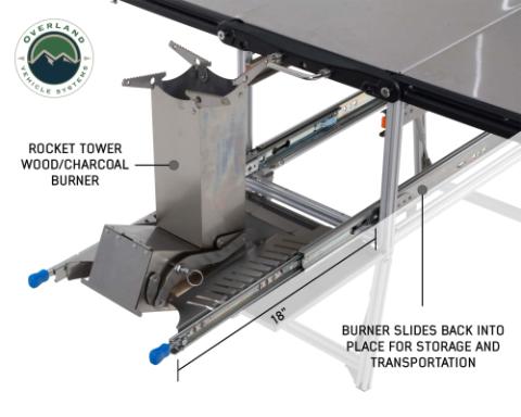 Cook With Overland Vehicle Systems Portable Komodo Camp Kitchen Overland Vehicle Systems