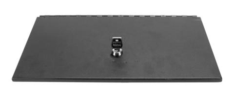 In-Floor Locking Cargo Lid 09-10 Ram 1500 11-18 1500 9 1500 Classic 10-22 2500/3500 Crew Cab Exc.Mega Cab Black Tuffy Security Products