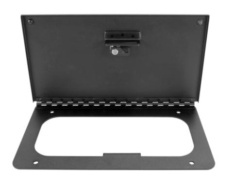 In-Floor Locking Cargo Lid 09-10 Ram 1500 11-18 1500 9 1500 Classic 10-22 2500/3500 Crew Cab Exc.Mega Cab Black Tuffy Security Products