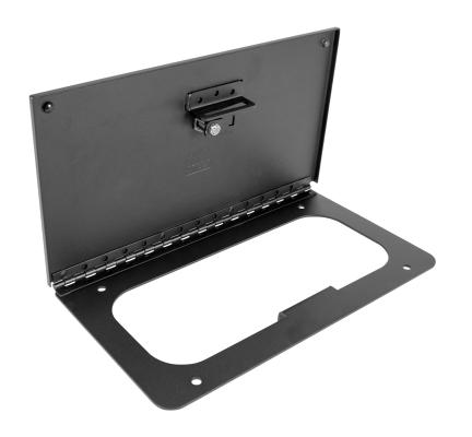 In-Floor Locking Cargo Lid 09-10 Ram 1500 11-18 1500 9 1500 Classic 10-22 2500/3500 Crew Cab Exc.Mega Cab Black Tuffy Security Products