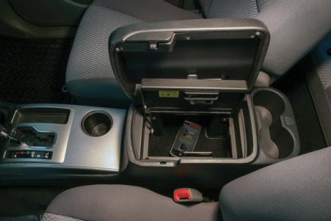 Console Safe - 05-15 Tacoma w/ Fixed Center Console Black Tuffy Security Products