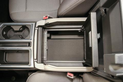 Console Safe 15-22 F-150 / 17-22 F-250/350 Super Duty w/ Flow-Thru Console Black Tuffy Security Products
