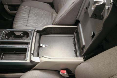 Console Safe 15-22 F-150 / 17-22 F-250/350 Super Duty w/ Flow-Thru Console Black Tuffy Security Products