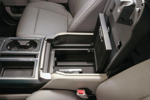 Console Safe 15-22 F-150 / 17-22 F-250/350 Super Duty w/ Flow-Thru Console Black Tuffy Security Products