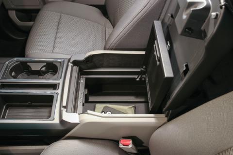 Console Safe 15-22 F-150 / 17-22 F-250/350 Super Duty w/ Flow-Thru Console Black Tuffy Security Products