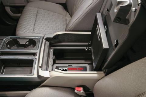 Console Safe 15-22 F-150 / 17-22 F-250/350 Super Duty w/ Flow-Thru Console Black Tuffy Security Products