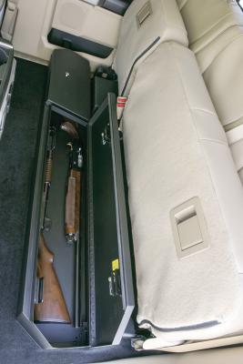 Rear Underseat Lockbox 15-22 F-150 17-22 F-250/350 Super Duty w/ Extended Cab Black Tuffy Security Products