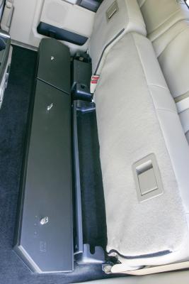 Rear Underseat Lockbox 15-22 F-150 17-22 F-250/350 Super Duty w/ Extended Cab Black Tuffy Security Products