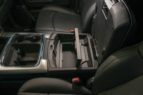 Console Safe 09-10 Ram 1500 11-18 1500 19 1500 Classic 10-21 2500/3500 w/ Fixed Floor Console w/o Installed Remote CD Player Black Tuffy Security Products