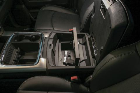 Console Safe 09-10 Ram 1500 11-18 1500 19 1500 Classic 10-21 2500/3500 w/ Fixed Floor Console w/o Installed Remote CD Player Black Tuffy Security Products