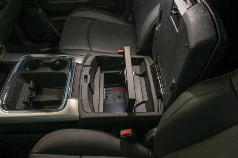 Console Safe 09-10 Ram 1500 11-18 1500 19 1500 Classic 10-21 2500/3500 w/ Fixed Floor Console w/o Installed Remote CD Player Black Tuffy Security Products