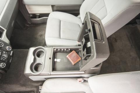 Console Safe - 09-14 F-150 w/ Full Floor Center Console w/o Flow-Thru Console Black Tuffy Security Products