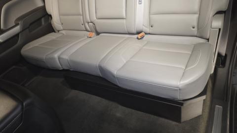 Rear Underseat Lockbox - 07-19 Silverado/Sierra 1500 19 Old Body Style} / 07-19 2500HD/3500HD w/ Crew Cab 60% Length Black Tuffy Security Products