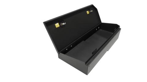 Rear Underseat Lockbox - 07-19 Silverado/Sierra 1500 19 Old Body Style} / 07-19 2500HD/3500HD w/ Crew Cab 60% Length Black Tuffy Security Products