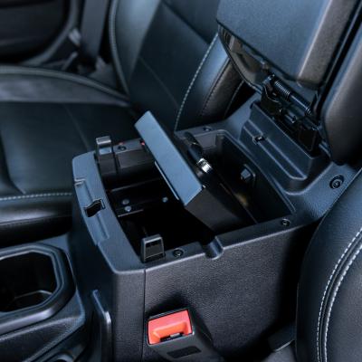 Console Safe - 20-22 Gladiator / 18-22 Wrangler JL w/ Factory Console Black Tuffy Security Products