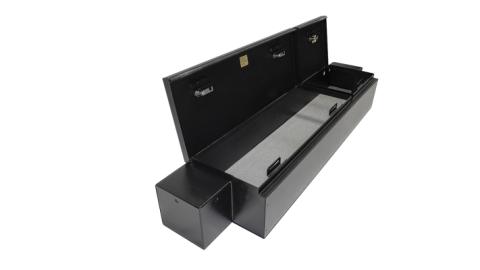 Rear Underseat Lockbox 19-22 Ram 1500 w/ Crew Cab Black Tuffy Security Products