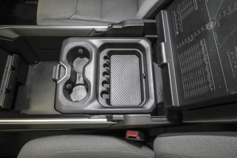 Console Safe 19-22 Ram 1500/2500/3500 w/ Fixed Floor Console w/o Sliding Console Trays with Cup Holder Lids Tuffy Security Products