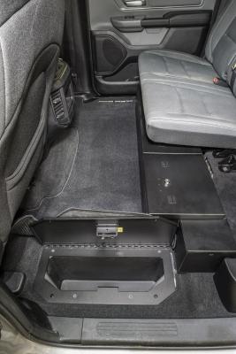 In-Floor Locking Cargo Lid 19-22 1500 Crew Cab {Exc. Classic} Black Tuffy Security Products