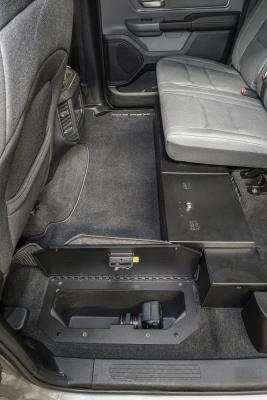 In-Floor Locking Cargo Lid 19-22 1500 Crew Cab {Exc. Classic} Black Tuffy Security Products